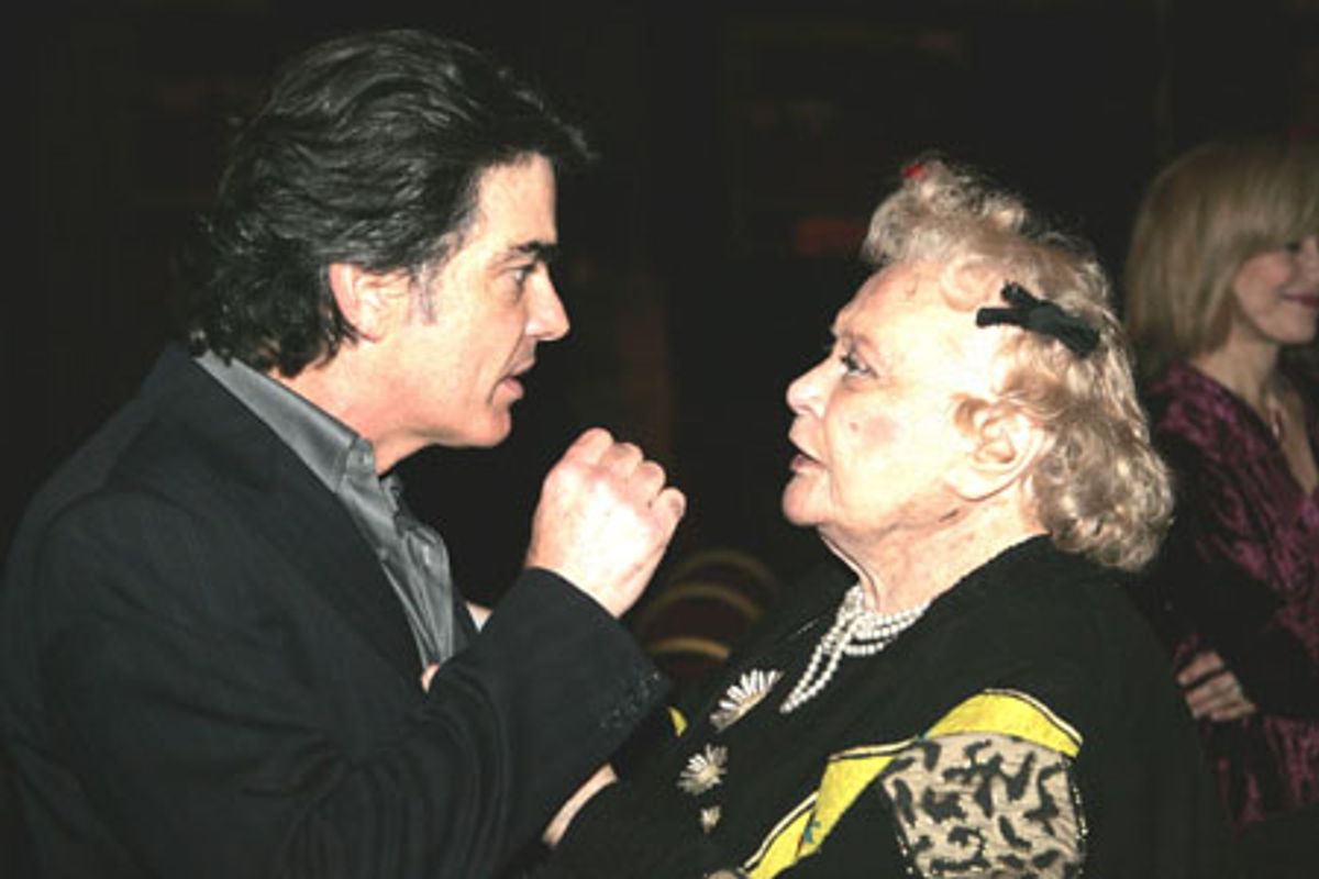 Peter Gallagher and Rose Marie at 