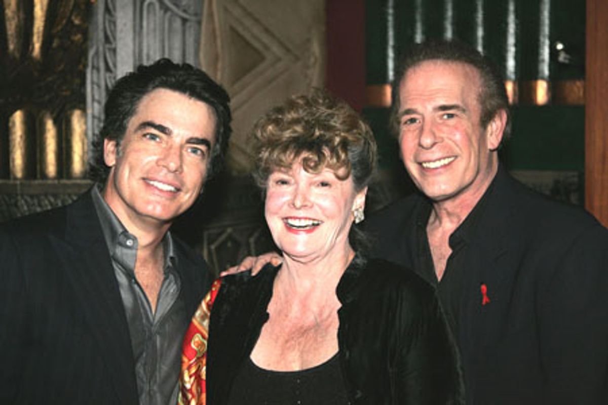 Peter Gallagher, Jomarie Ward, and David Michaels at 
