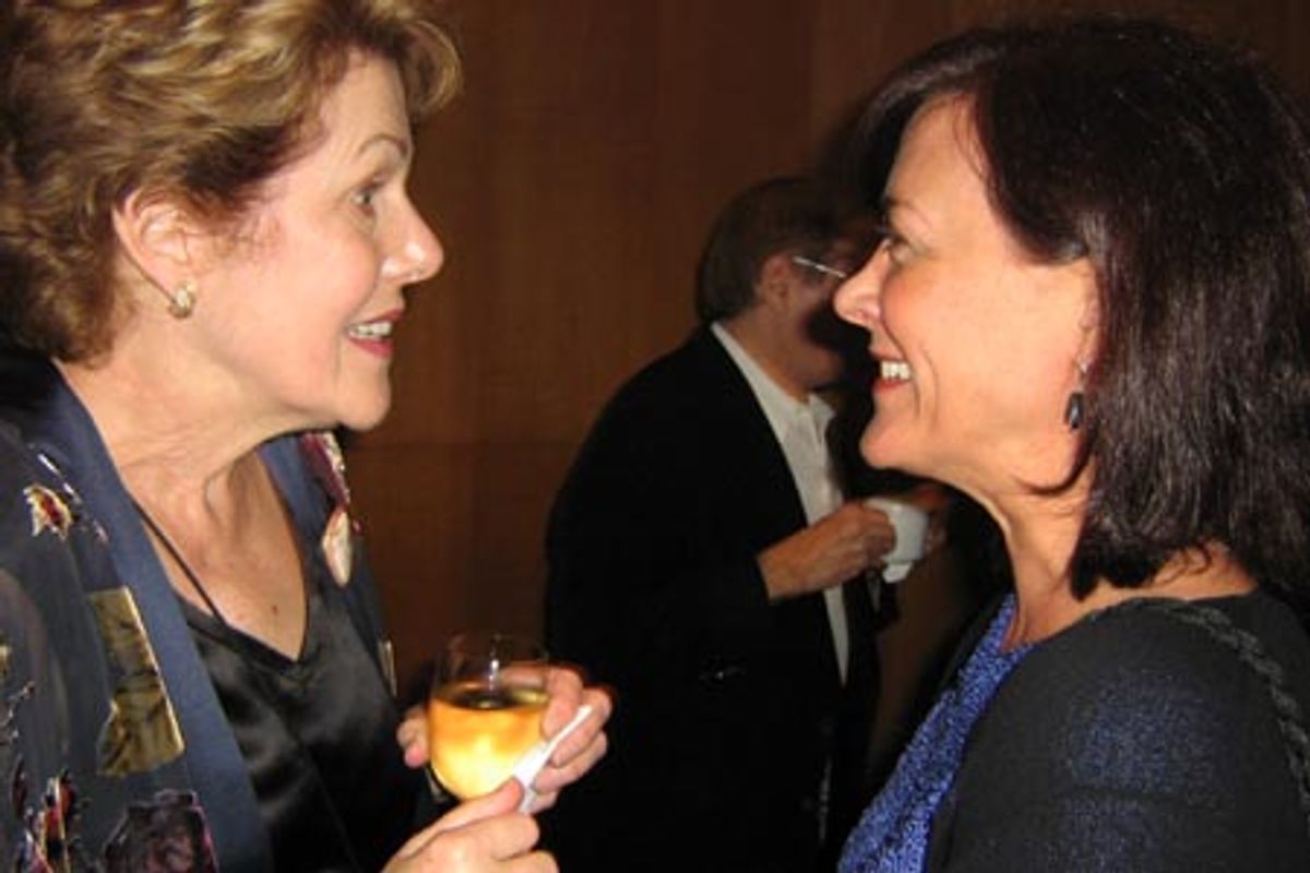 Lynn Redgrave and Karen Ziemba at 