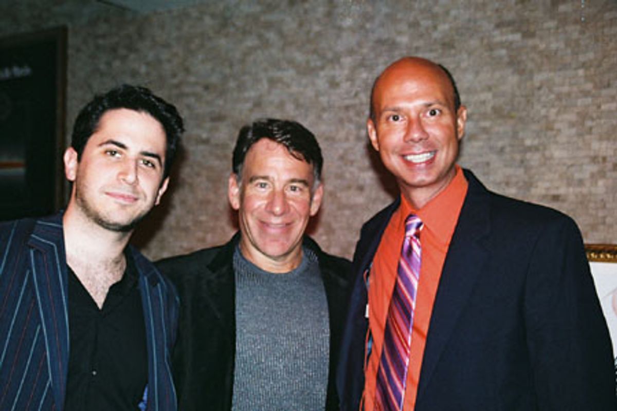 Robert Diamond, Stephen Schwartz and Richie Ridge at 