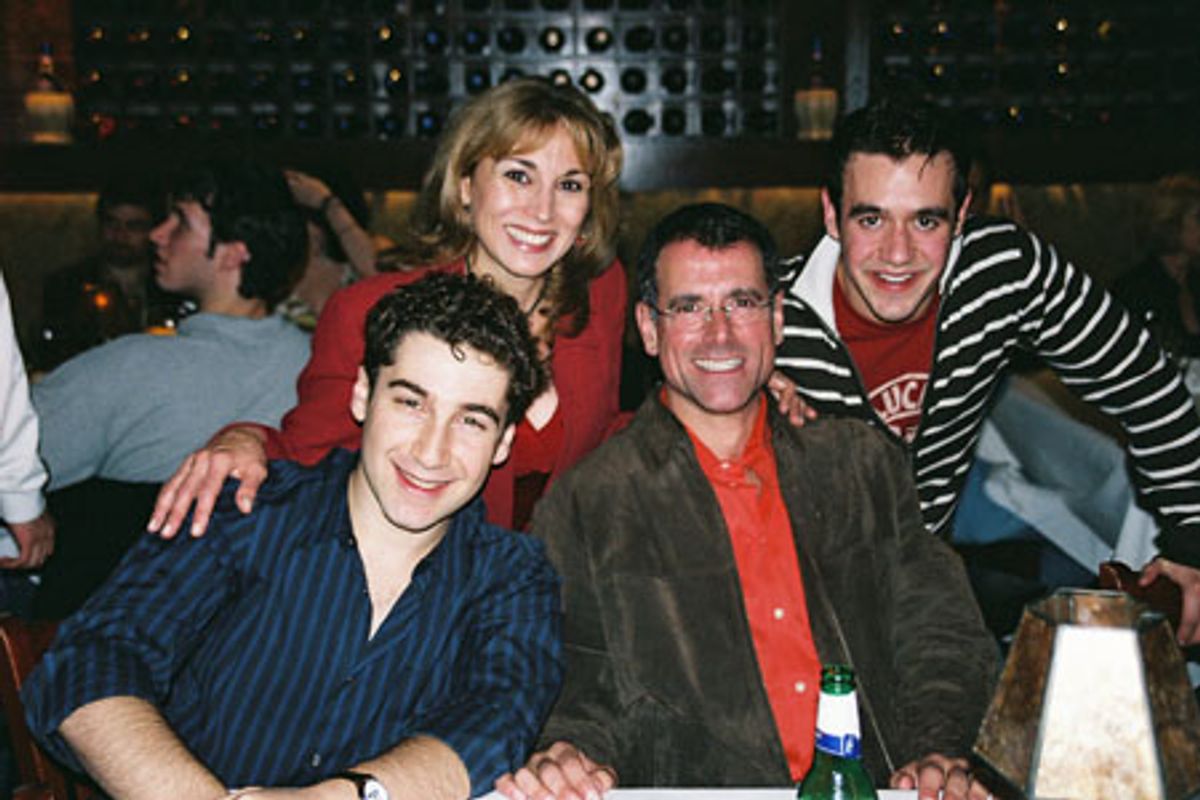 Scott Schwartz, Valerie Smaldone, Steven Skybell and Noah Rivera at 