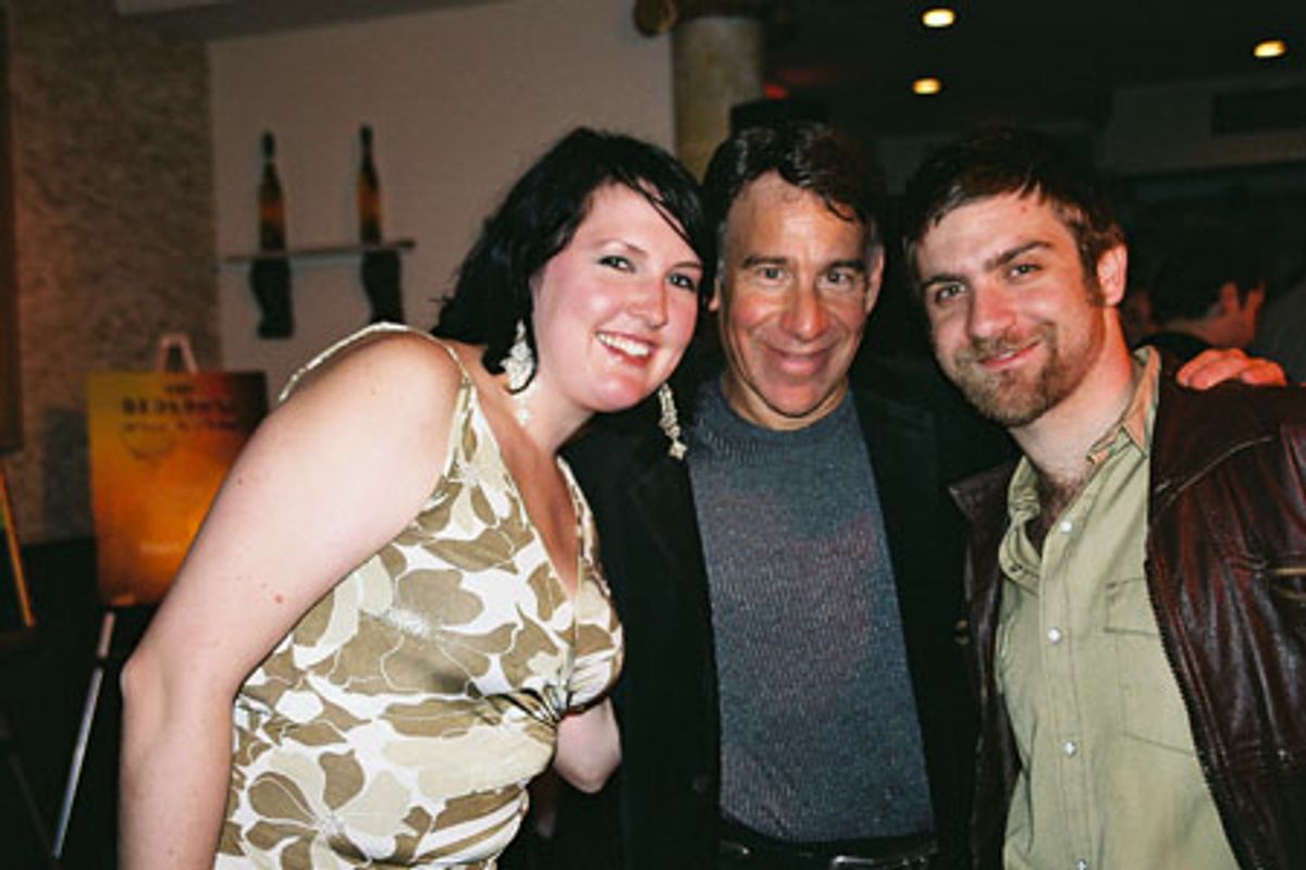 Natalie Joy Johnson, Stephen Schwartz and Harris Doran at 