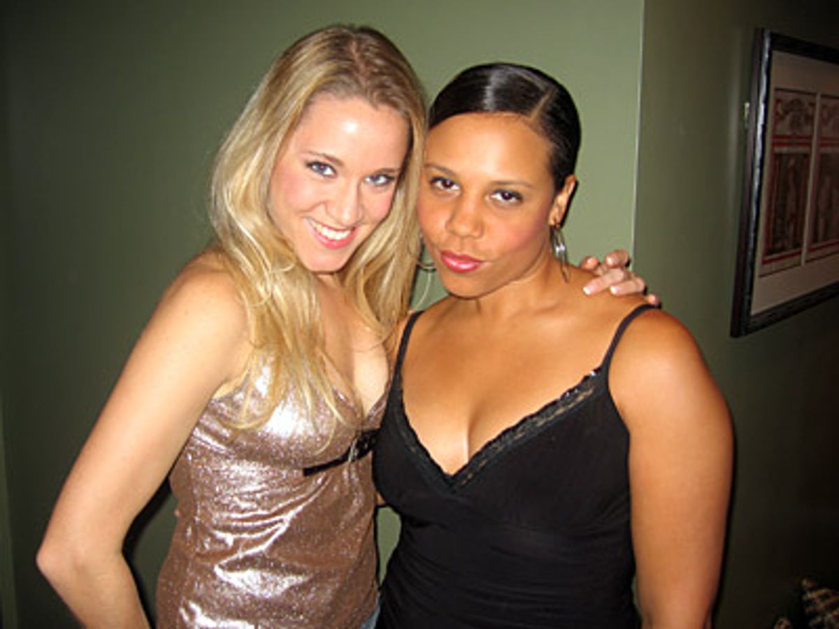 Betsy Morgan and Shayna Steele at 