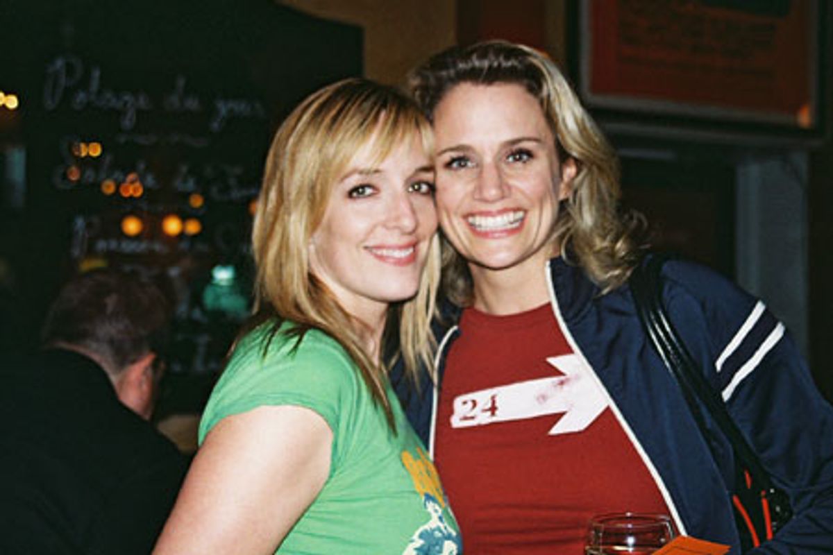 Julia Murney and Cady Huffman at 
