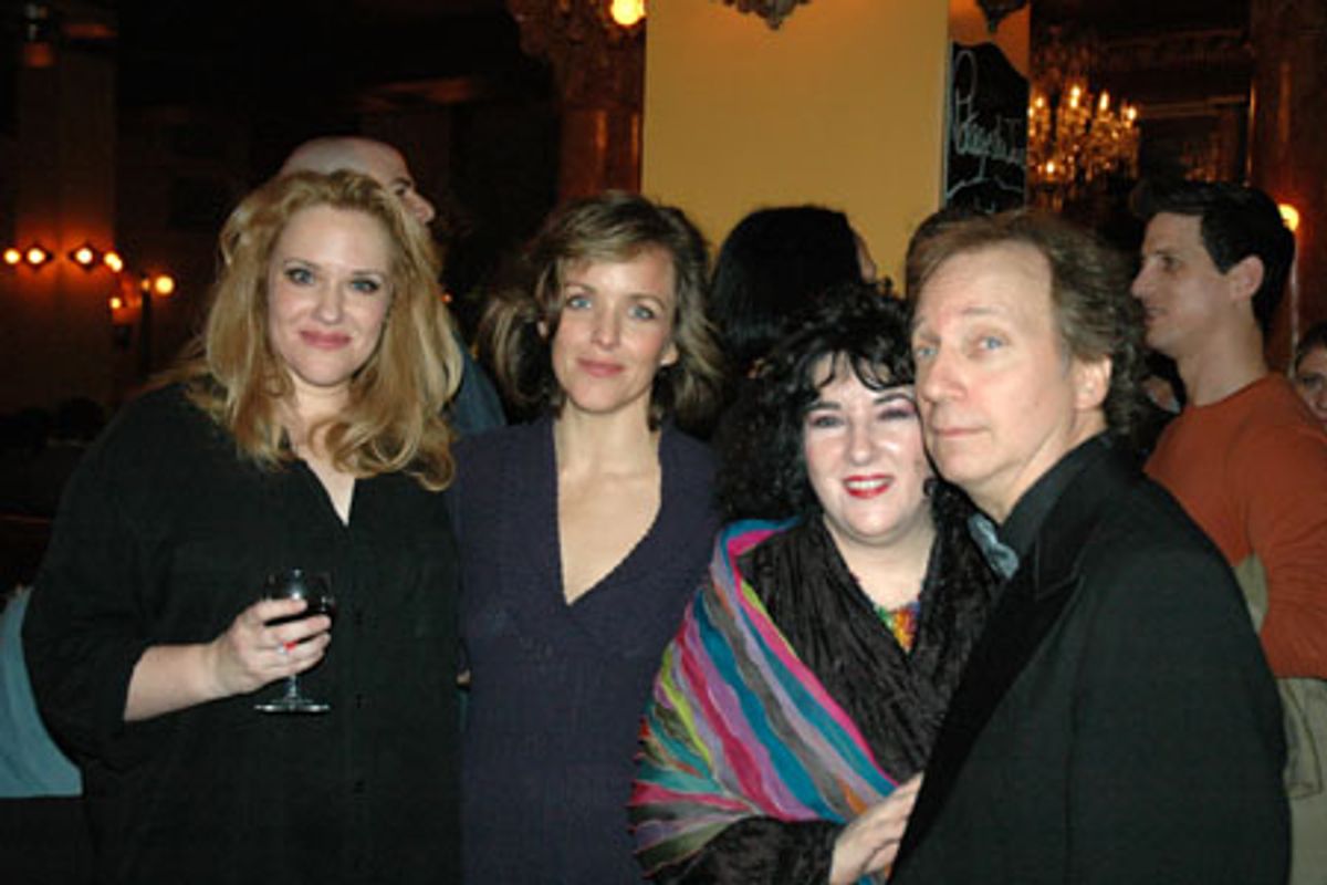 Emily Skinner, Alice Ripley, Barbara Siegel and Scott Siegel at 