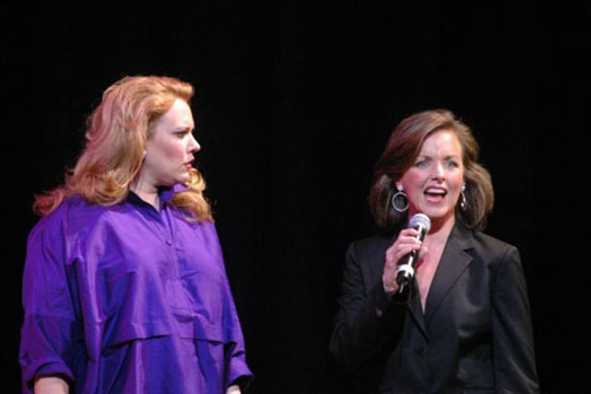 Emily Skinner and Alice Ripley at 