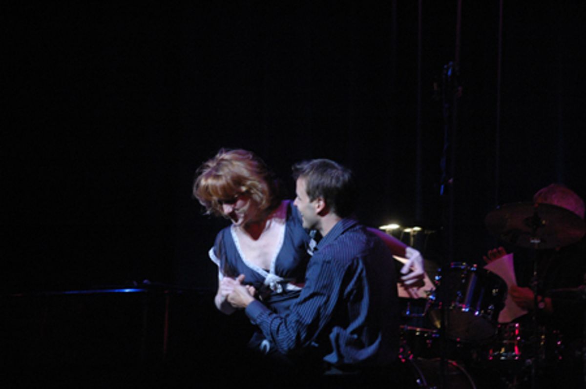 Nancy Lemenager and Noah Racey at 