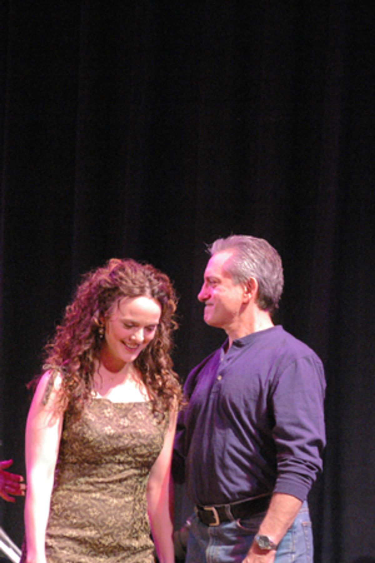 Melissa Errico and Martin Vidnovic at 
