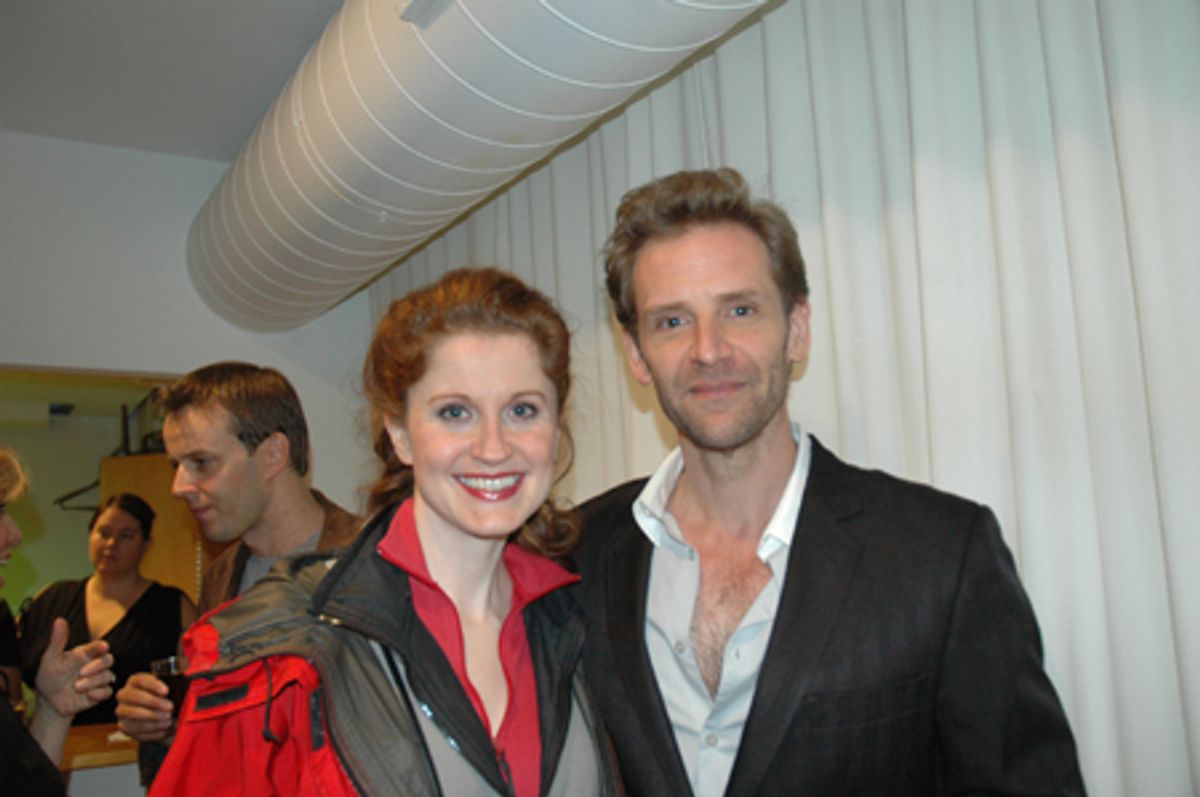 Christiane Noll and Malcolm Gets at 