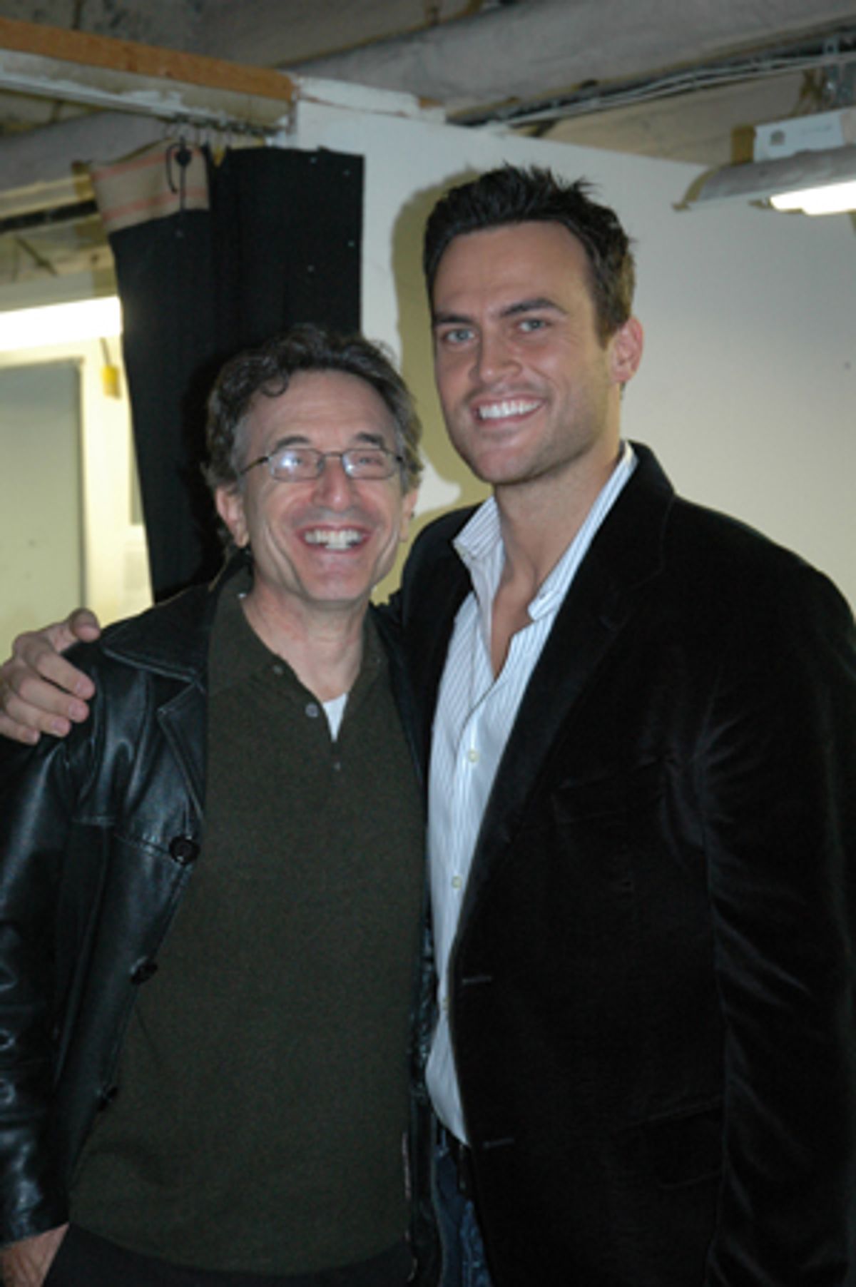 Chip Zien and Cheyenne Jackson at 