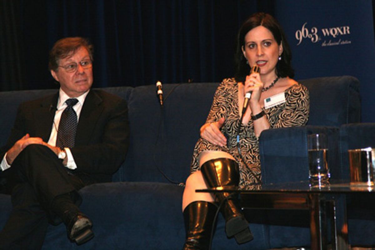 Maury Yeston and Stephanie D'Abruzzo at 