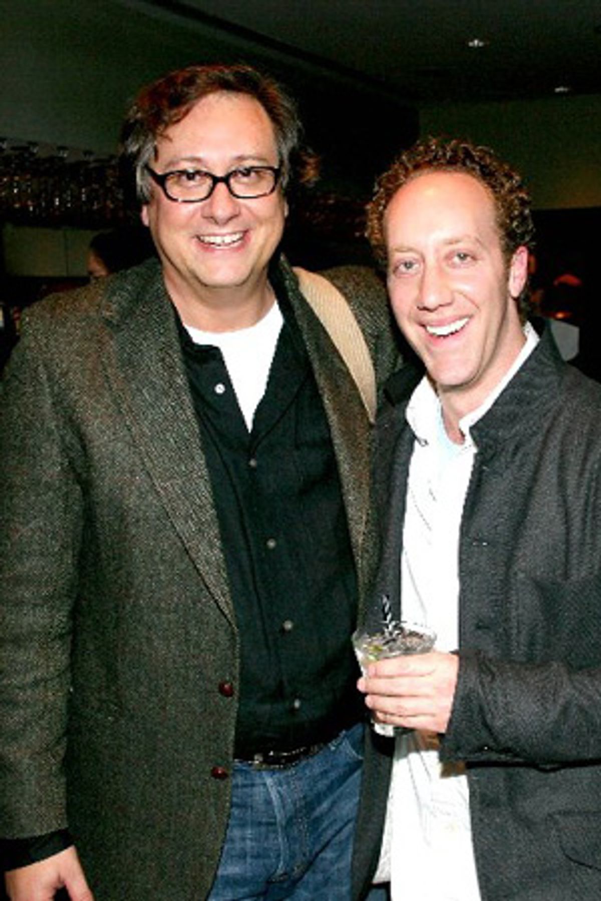 Douglas Carter Beane and Joey Slotnick at 