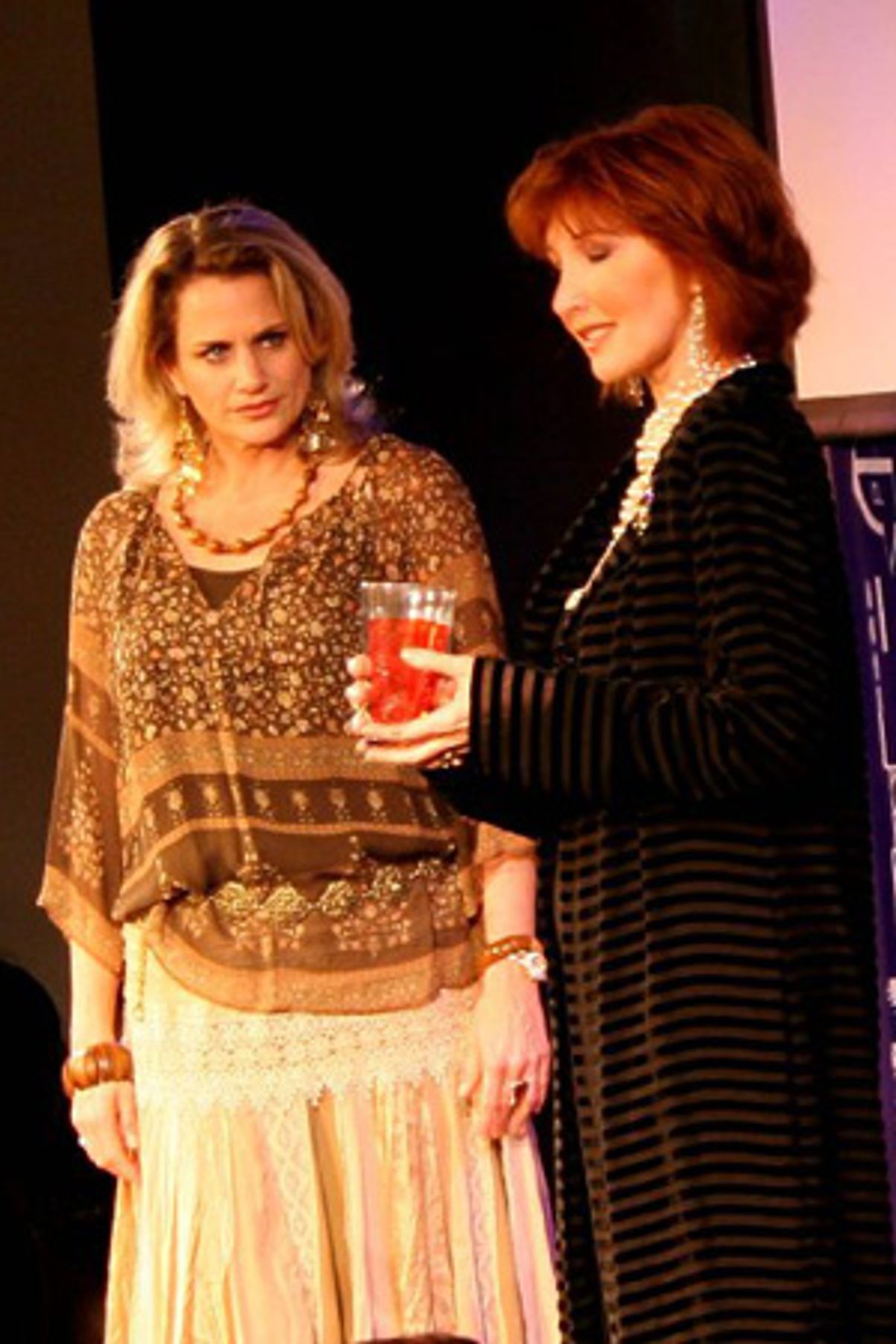 Cady Huffman and Joanna Gleason at 