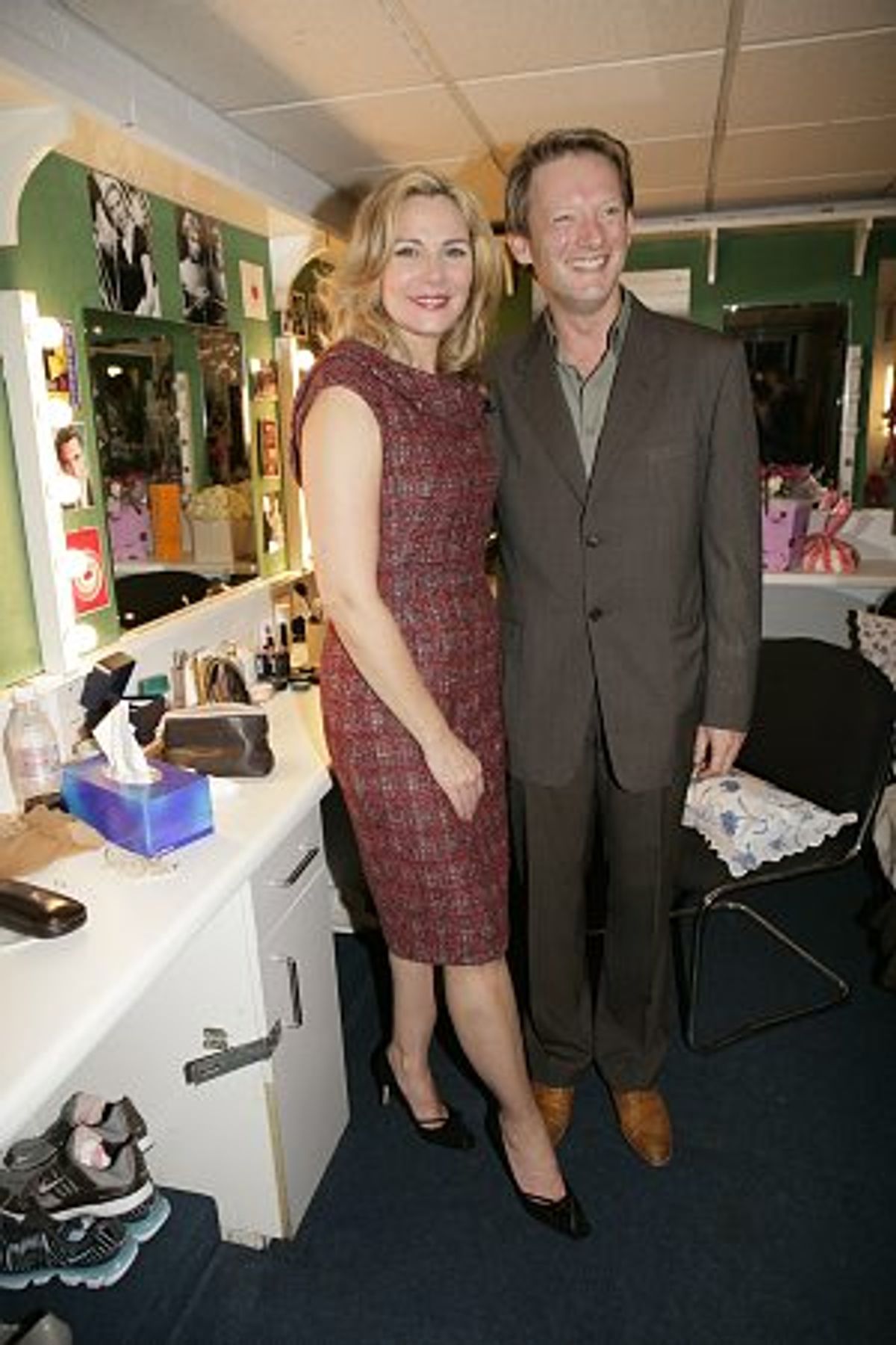Kim Cattrall and Douglas Henshall at 