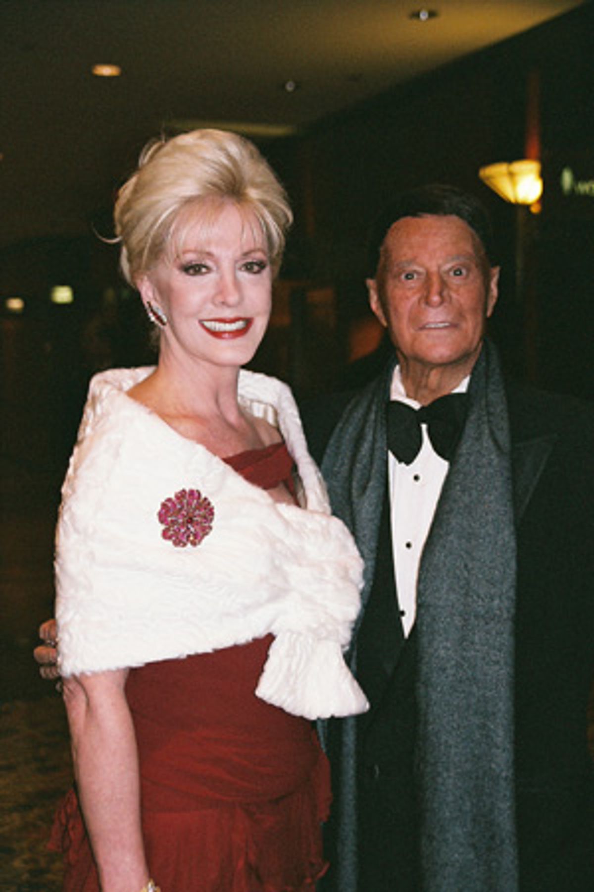 Patricia J. Kennedy (21st Anniversary Chair) and Gerald Arpino (last year's recipient of the Rolex Dance Award) at 