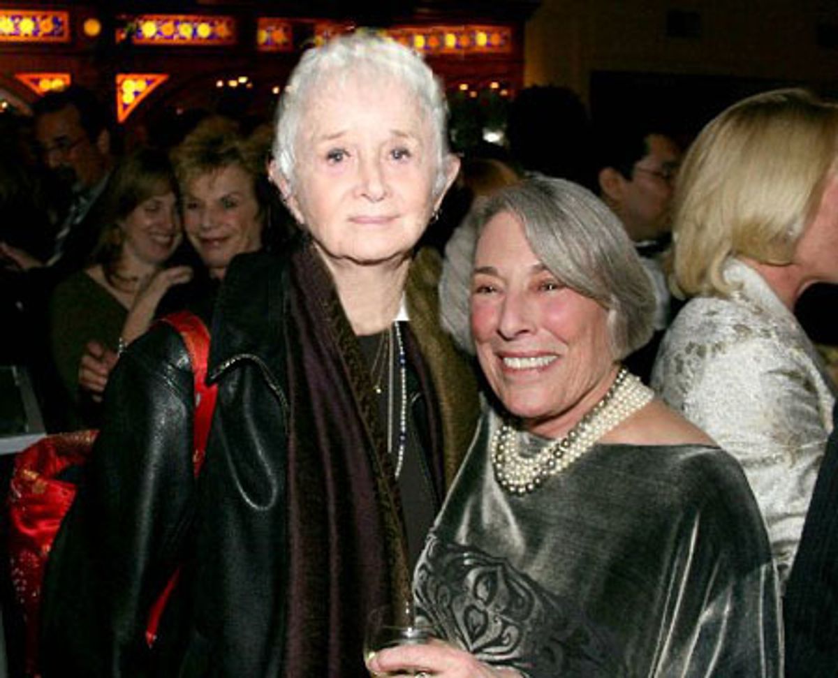 Barbara Barrie with Mary Rodgers at 
