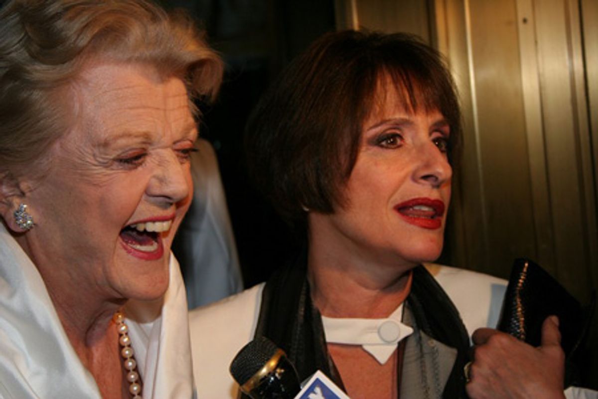 Angela Lansbury and Patti LuPone
 at 
