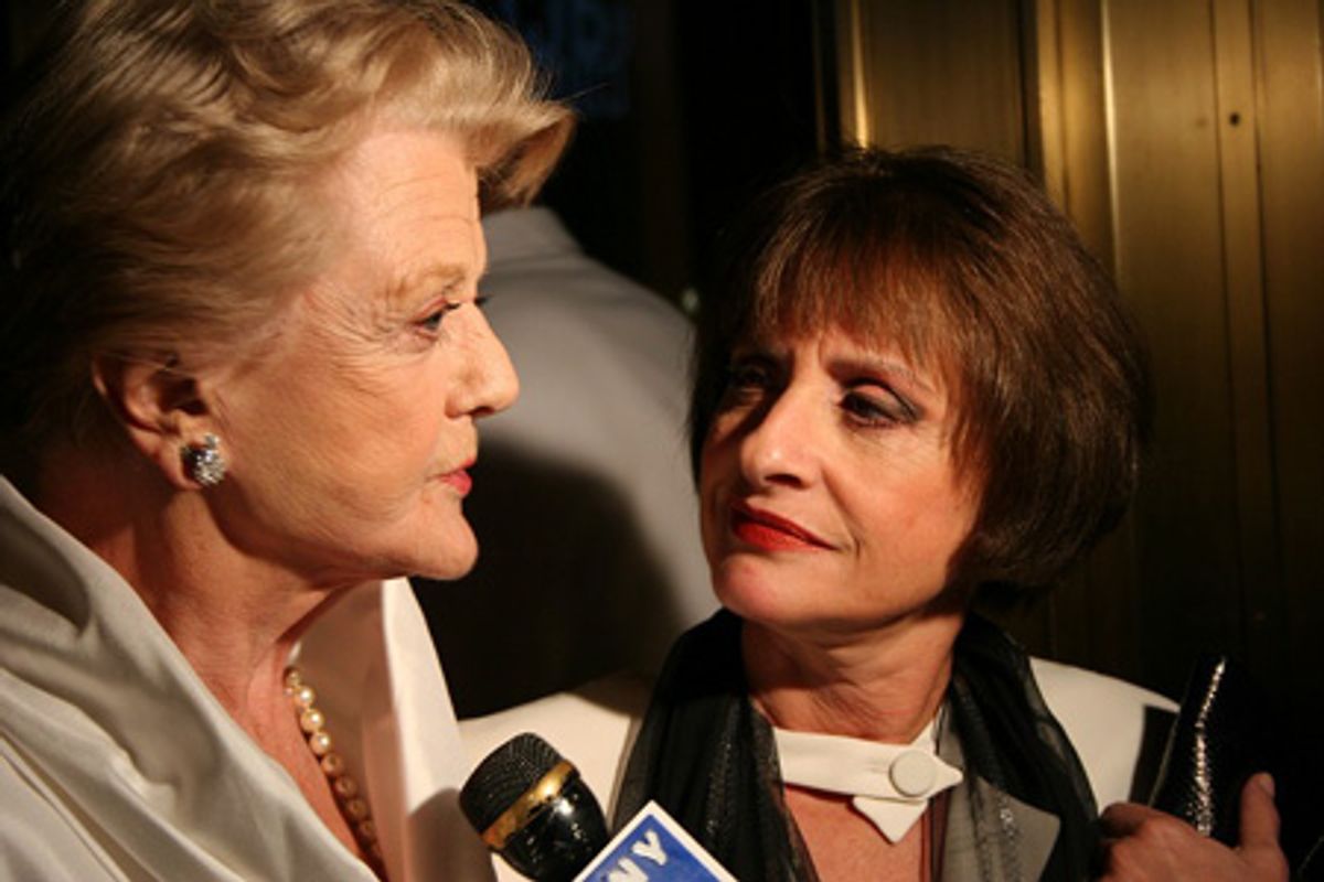Angela Lansbury and Patti LuPone at 