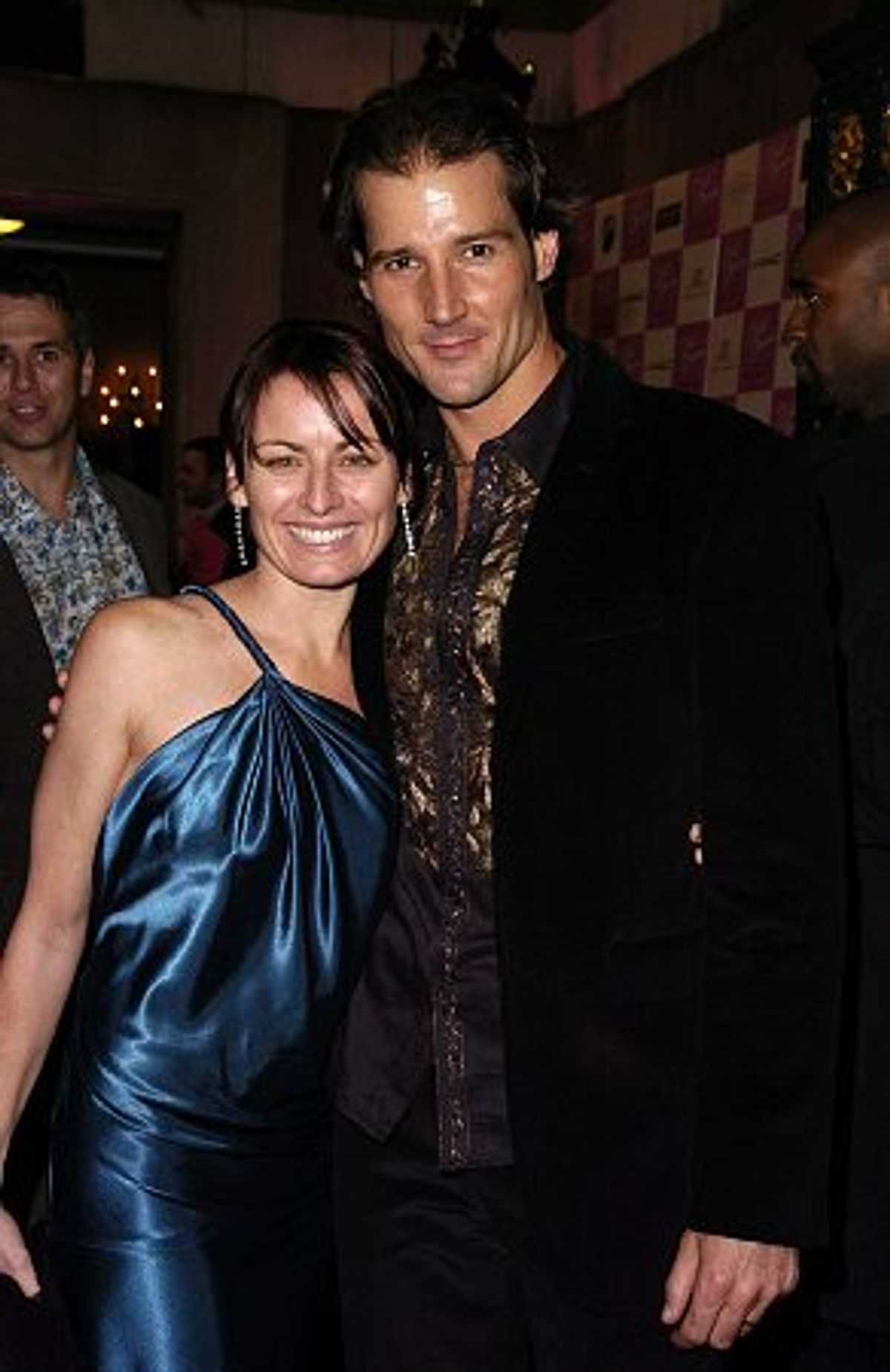 Josef Brown and guest at Dirty Dancing Opens in London