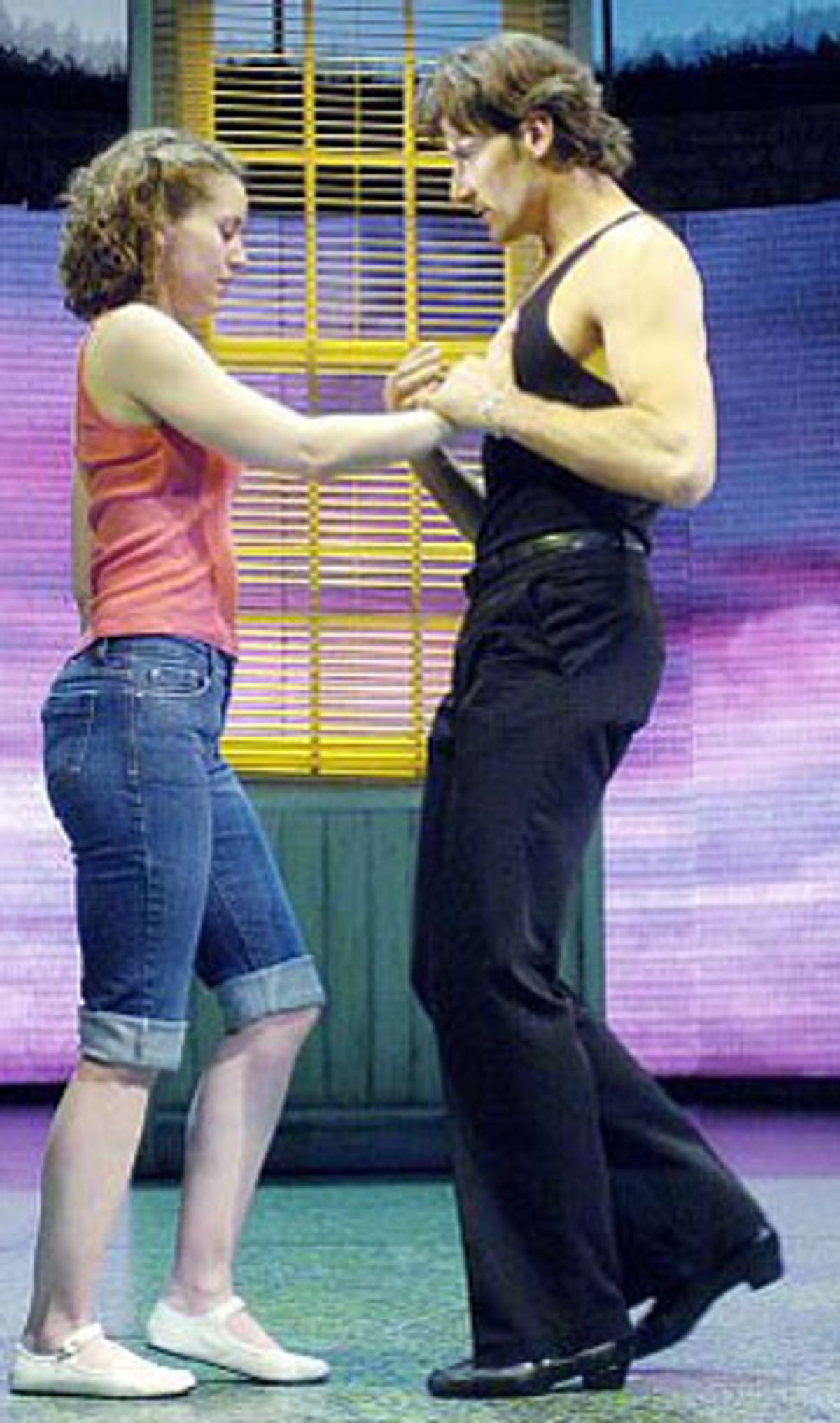 Georgina Rich and Josef Brown at Dirty Dancing Opens in London