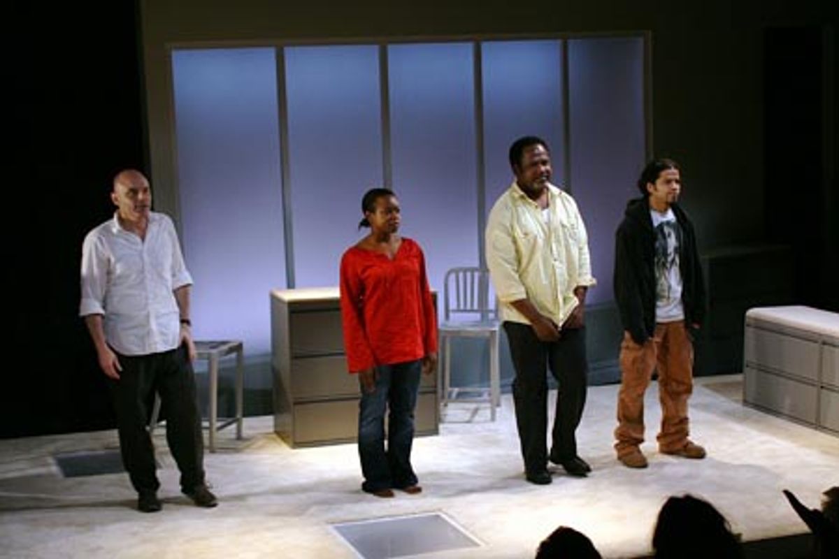 Lee Sellars, Quincy Tyler Bernstine, Isiah Whitlock, Jr., and Carlo Alban at 