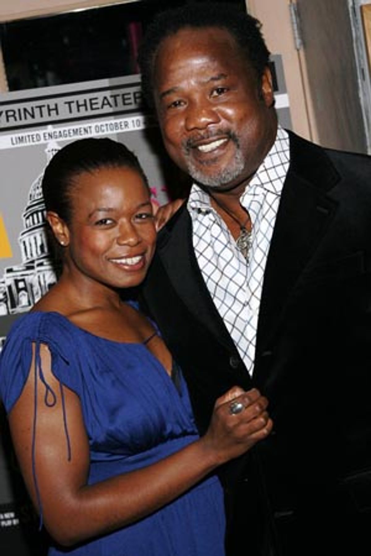 Quincy Tyler Bernstine and Isiah Whitlock, Jr. at 