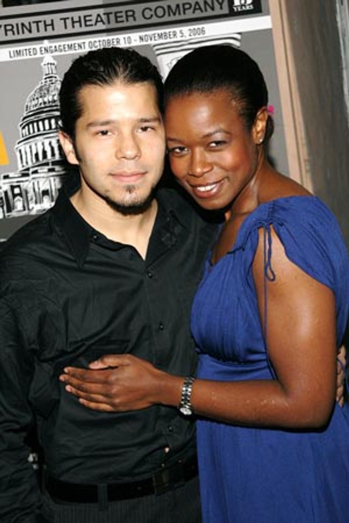 Carlo Alban and Quincy Tyler Bernstine at 