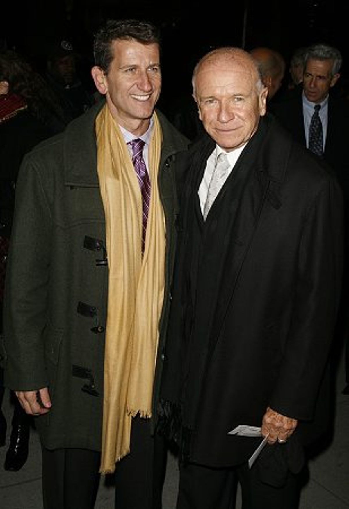 Tom Kirdahy and Terrence McNally at 