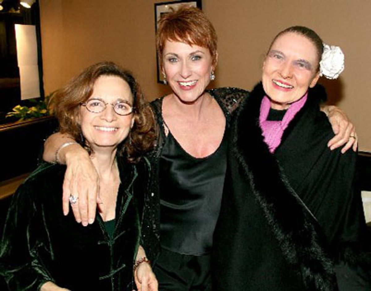 Michele Brourman, Amanda McBroom and Julie Wilson at 