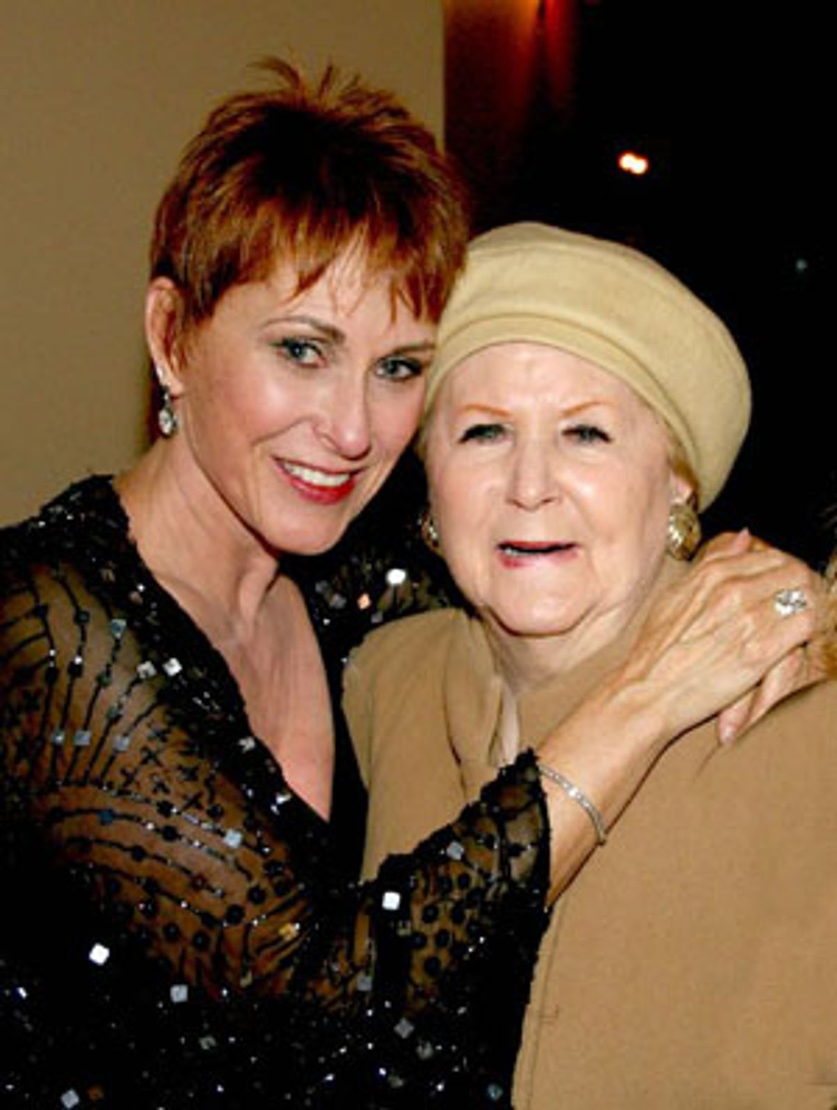 Amanda McBroom and Margaret Whiting
 at 