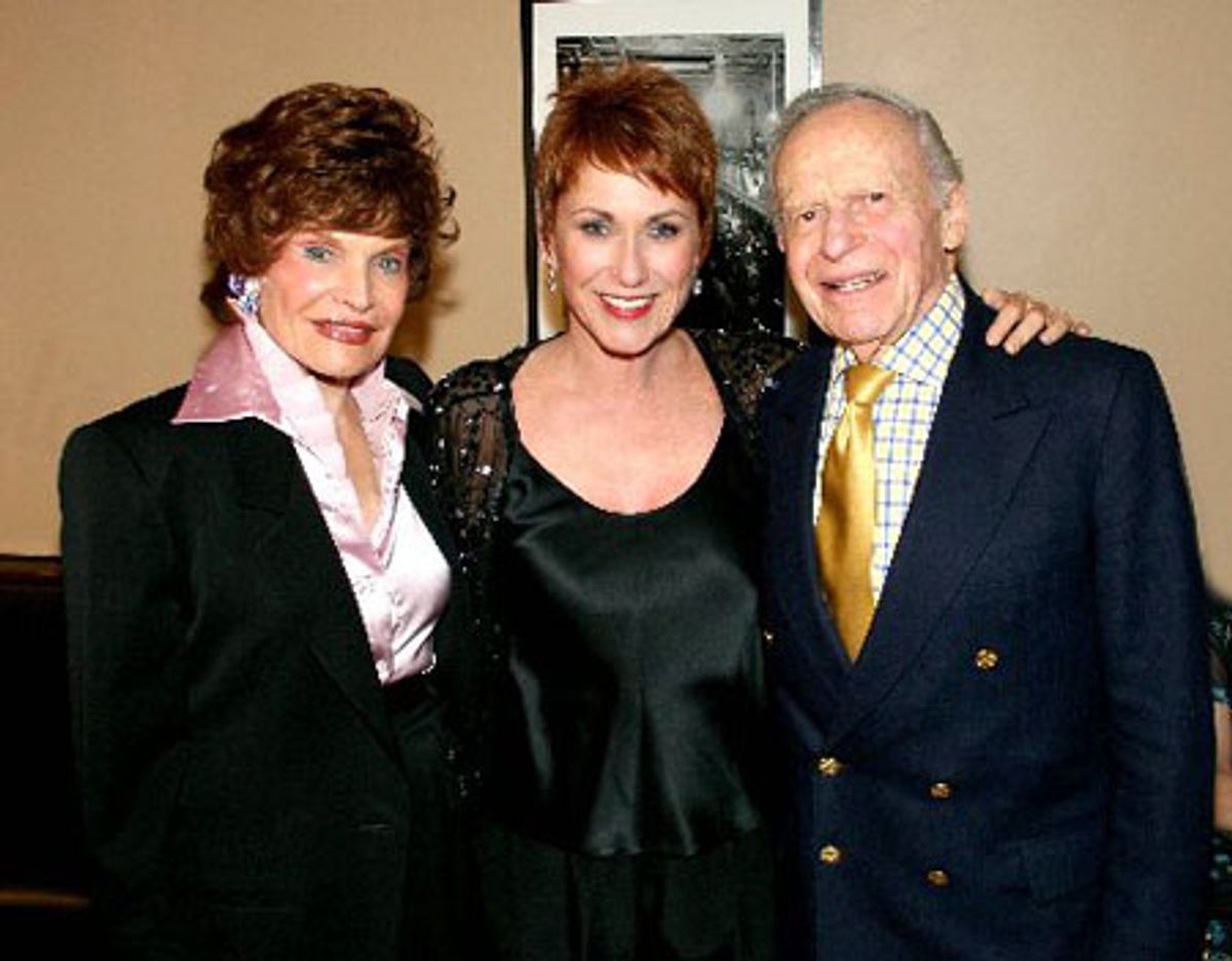 Amanda McBroom with Mr. and Mrs. Irvin Drake at 
