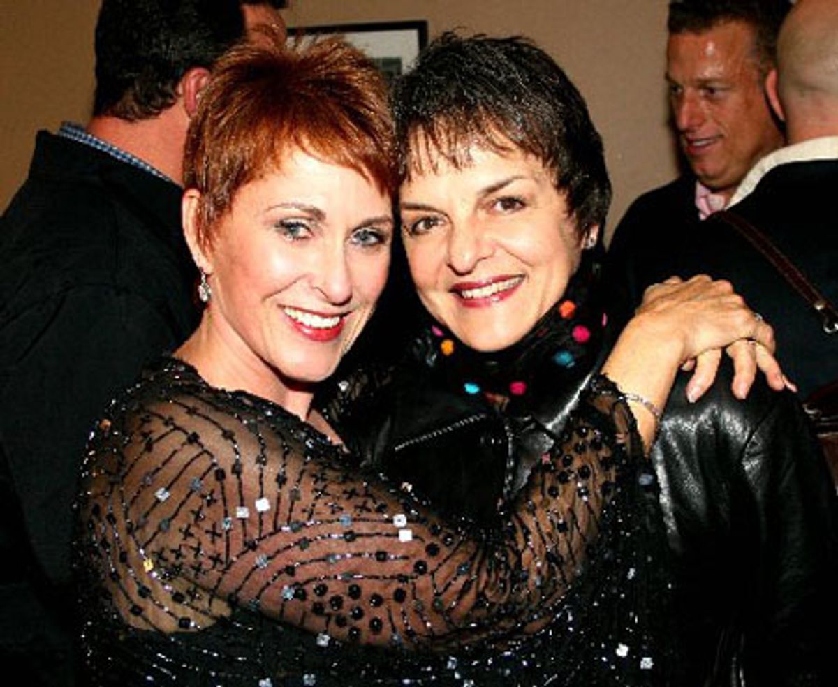 Amanda McBroom and Priscilla Lopez at 