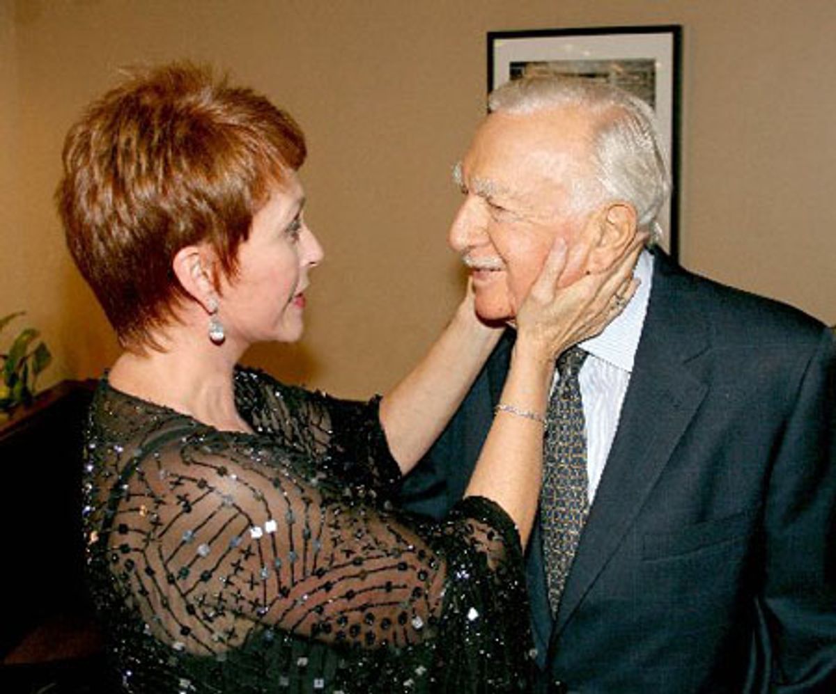 Amanda McBroom & Walter Kronkite at 