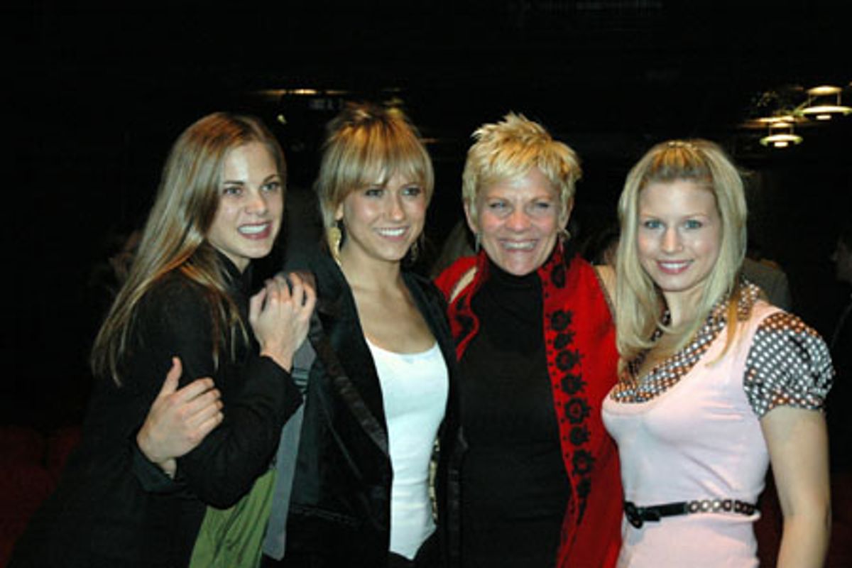 Gina Tognoni ('Guiding Light'), Jennifer Landon, Kim Zimmer ('Guiding Light') and Stephanie Gatschet ('Guiding Light') at 