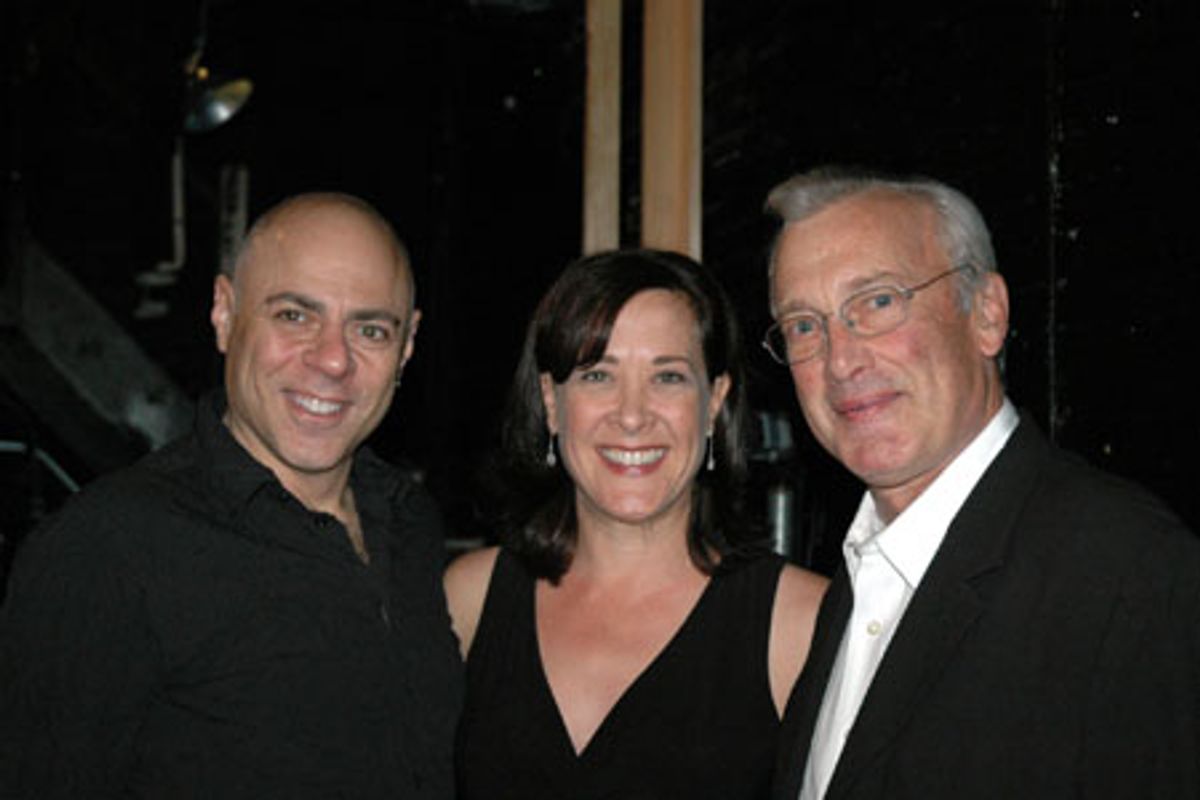 Jeffrey Buchsbaum (musical director), Tony Award-winner Karen Ziemba and Bill Tatum at 