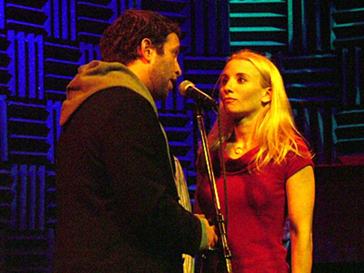 David Rossmer and Sarah Saltzberg at 