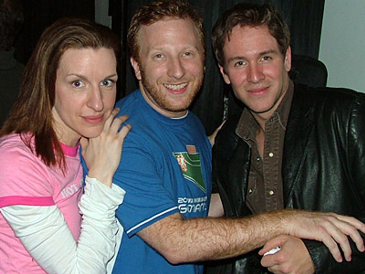 Susan Blackwell, Hunter Bell and Stephen Lynch at 