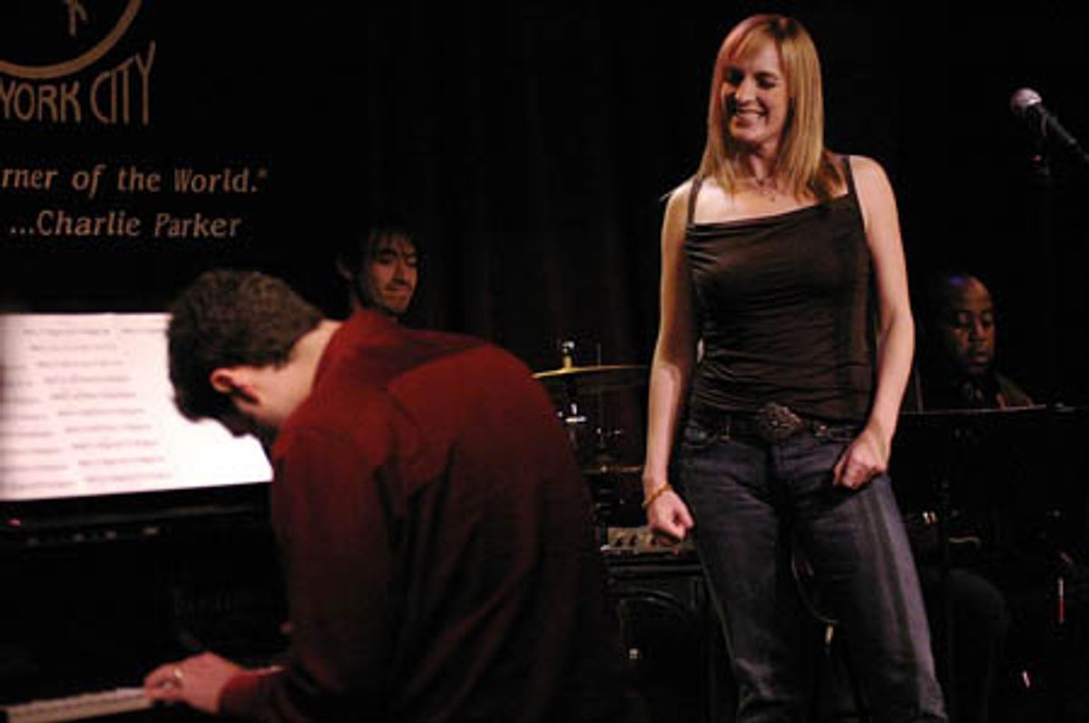 Tom Kitt, Michael Aarons, Julia Murney and Konrad Adderley at 