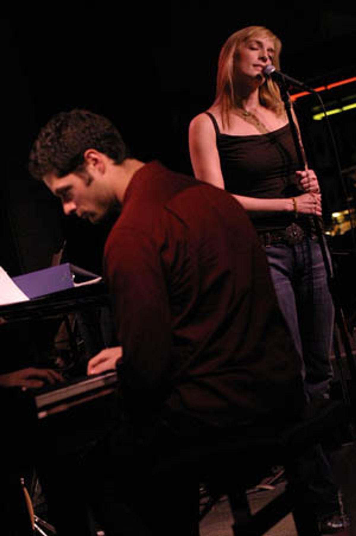 Tom Kitt and Julia Murney at 