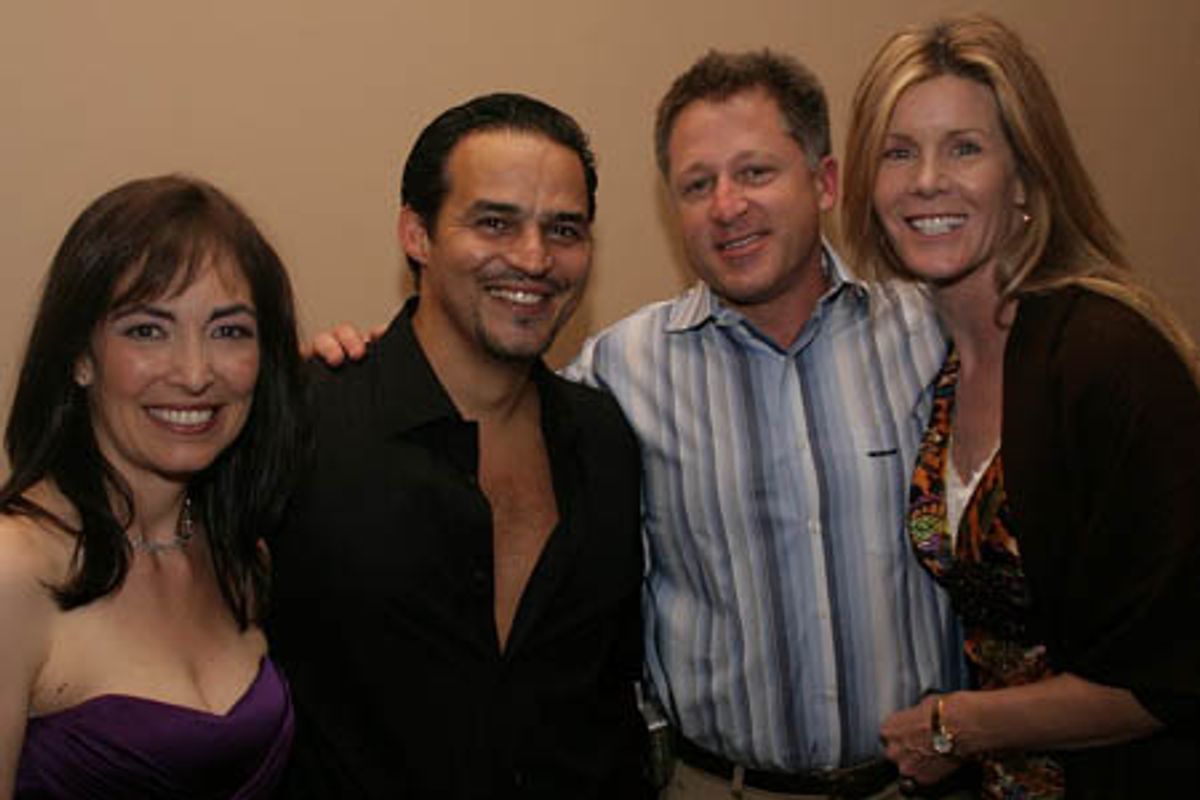 Jana Martinez, RubÃ�'Â©n Flores, Jeff Coldon and Colleen Coldon at 