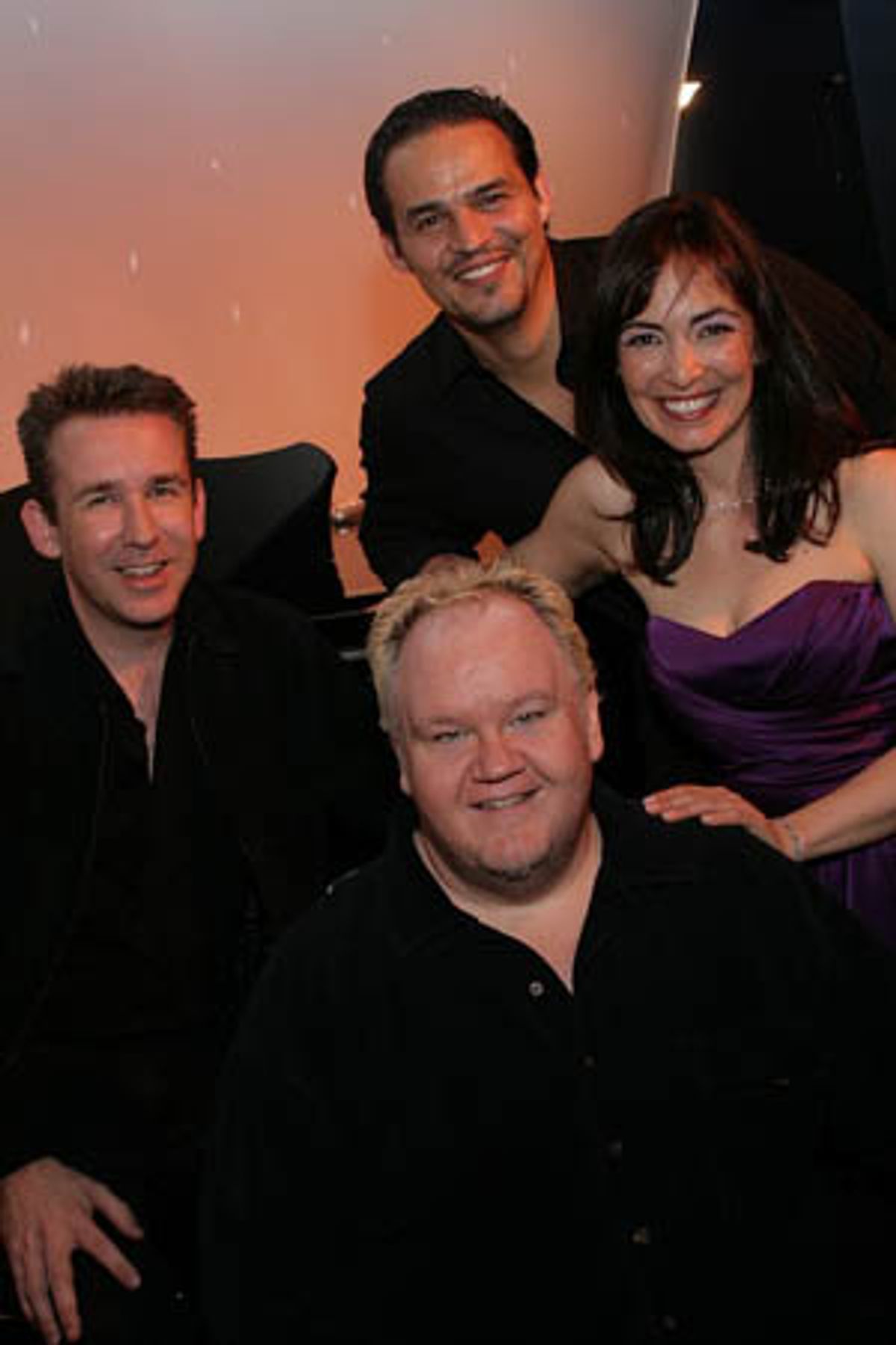 Stephen Ray Watkins, Lennie Watts, Ruben Flores and Jana Martinez at 