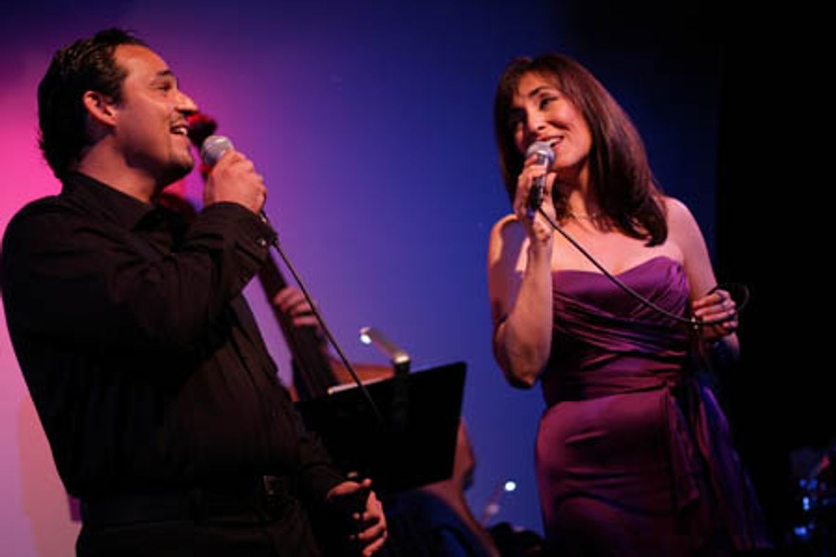 Ruben Flores and Jana Martinez at 