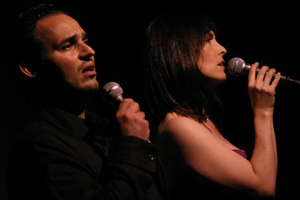 Ruben Flores and Jana Martinez at 