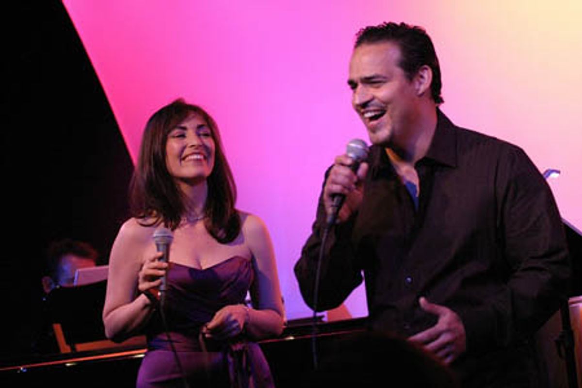 Ruben Flores and Jana Martinez
 at 