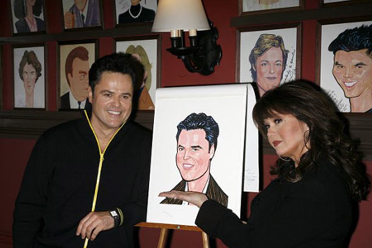 Donny Osmond and Marie Osmond at 