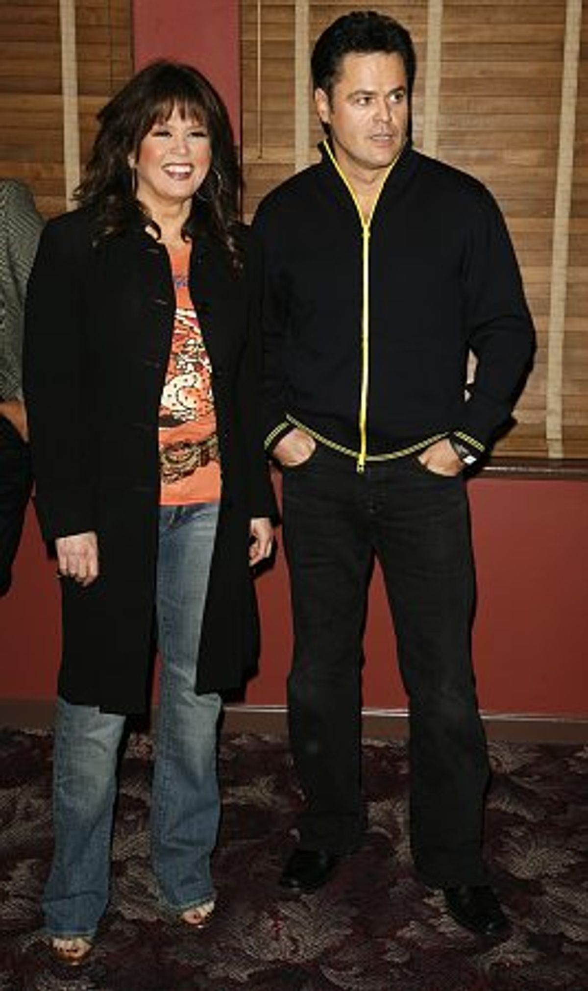 Marie Osmond and Donny Osmond at 