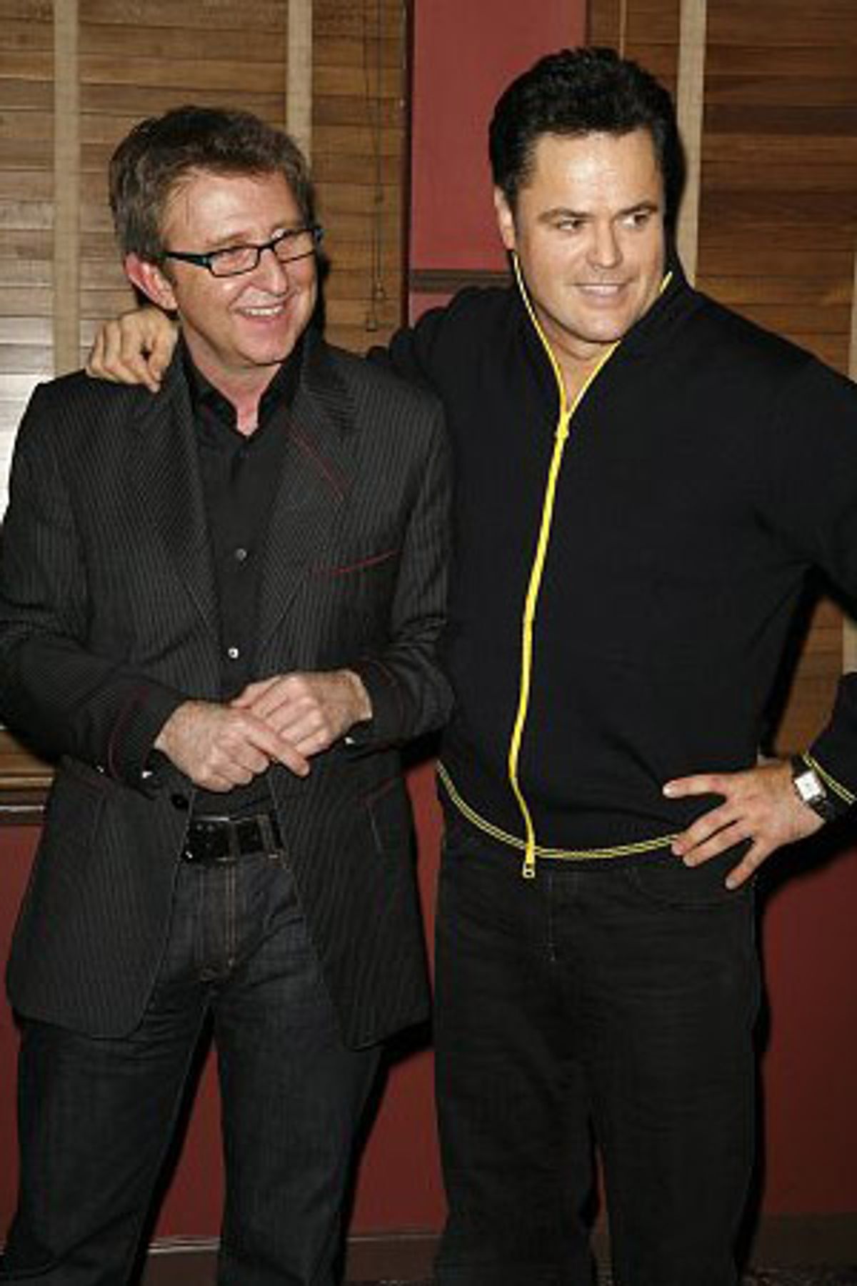 Thomas Schumacher and Donny Osmond at 