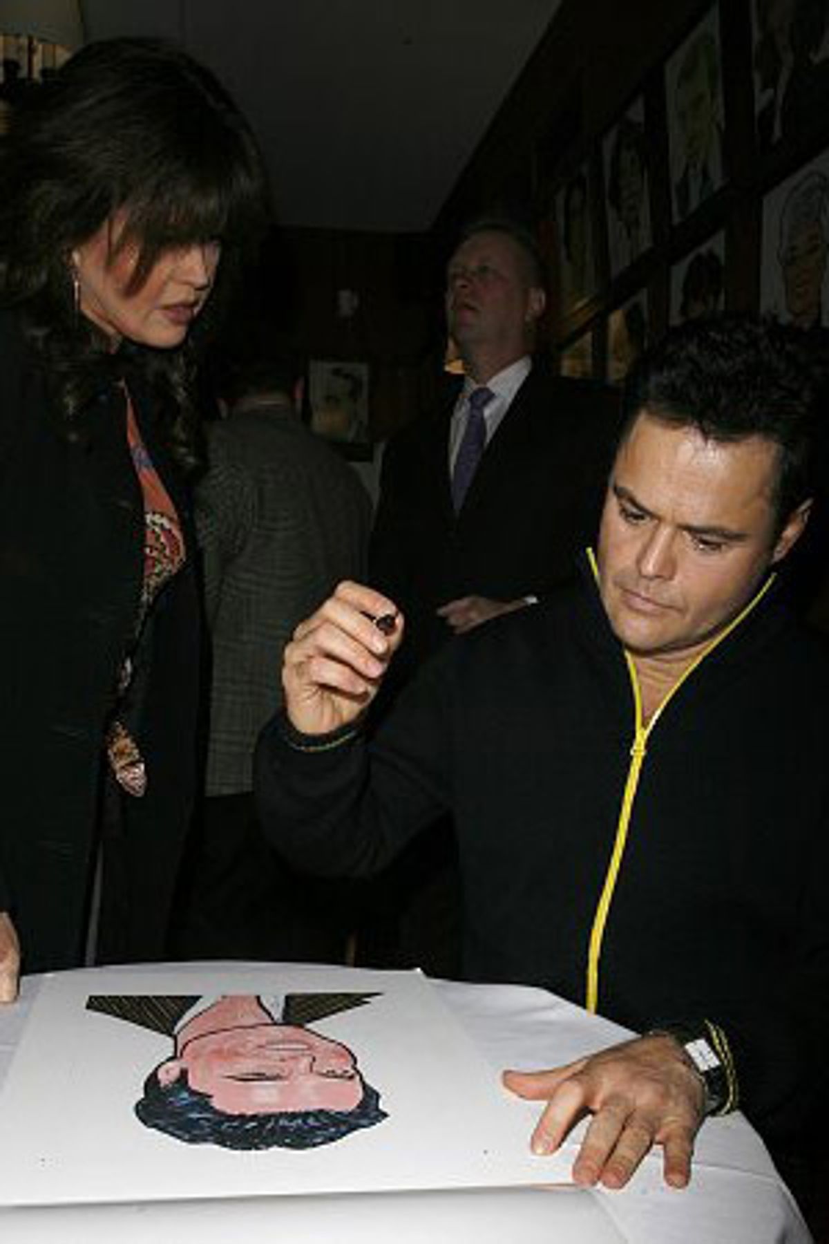 Marie Osmond and Donny Osmond at 