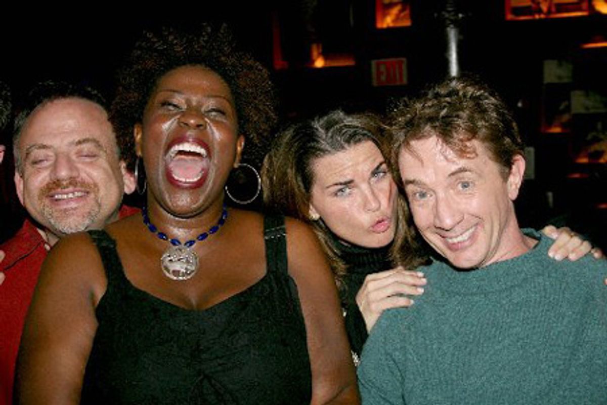 Marc Shaiman, Capathia Jenkins, Mary Birdsong and Martin Short at 