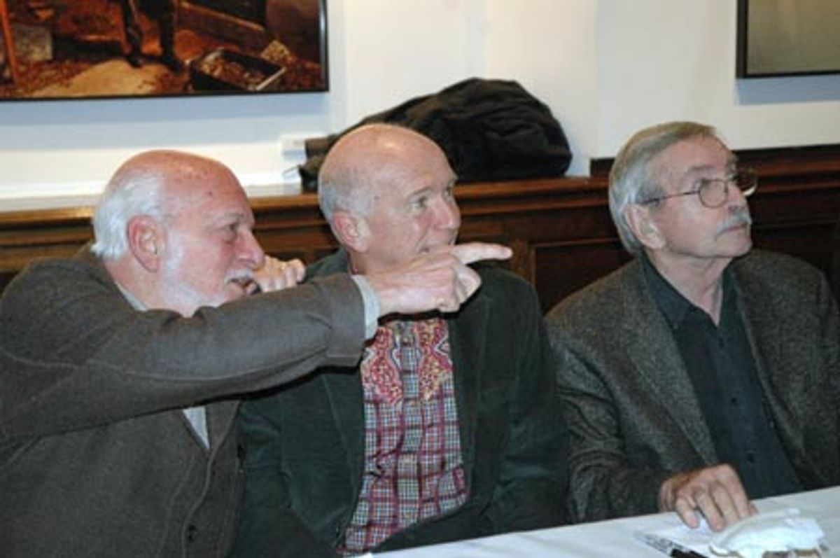 Harold Prince, Terrence McNally and Edward Albee at 